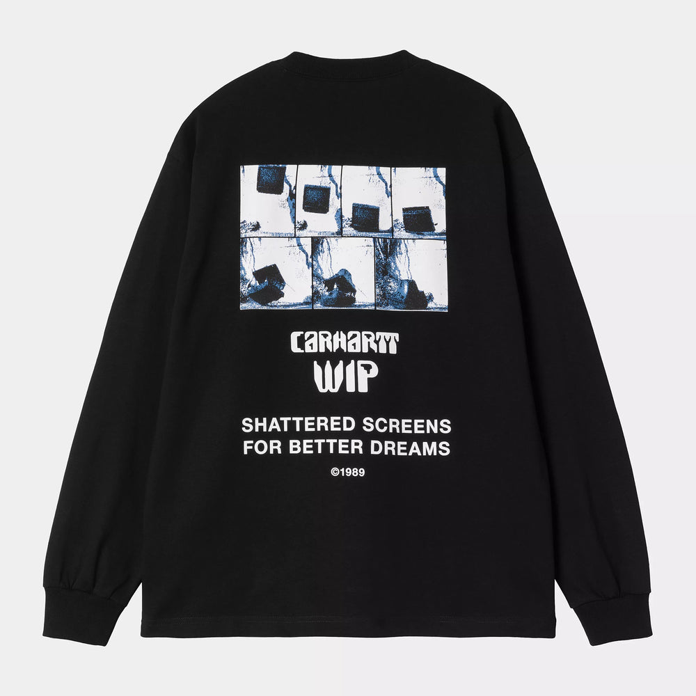 CARHARTT WIP L/S BETTER DREAMS BLACK