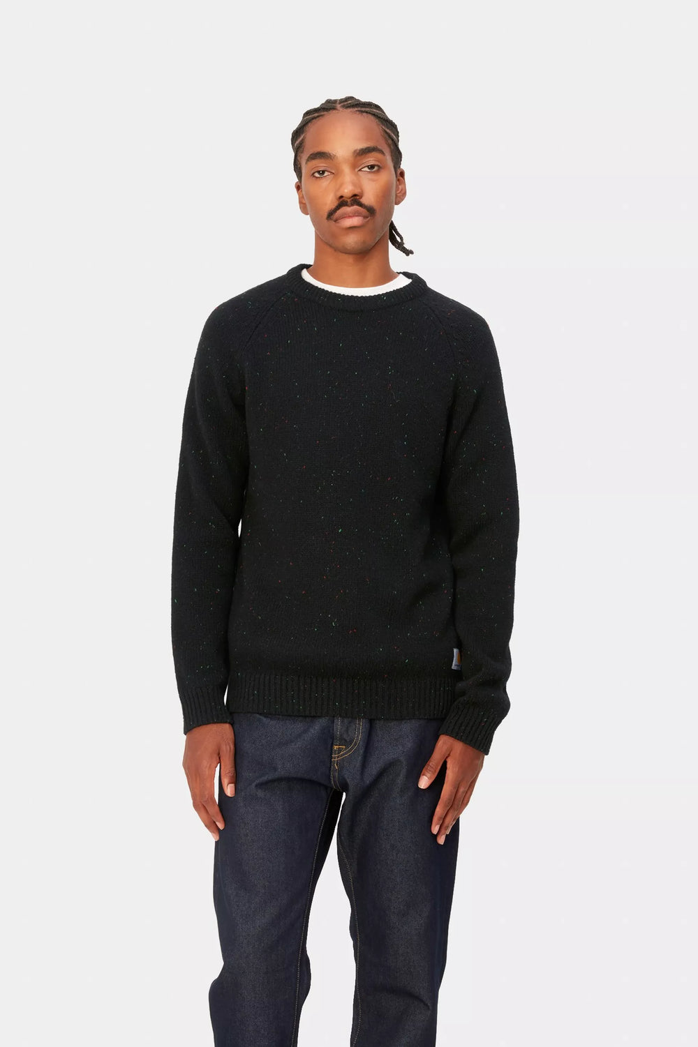 SWEATER CARHARTT WIP ANGLISTIC BLACK