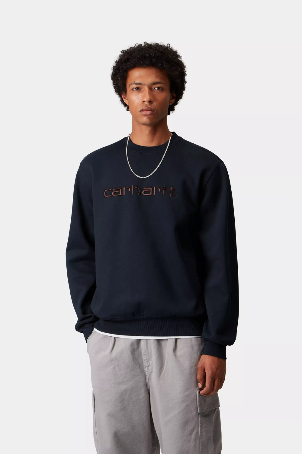CARHARTT WIP SWEAT DEEP NIGHT