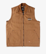 DICKIES X THRASHER VEST BROWN DUCK