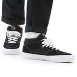 VANS SKATE HALF CAB BLACK/WHITE