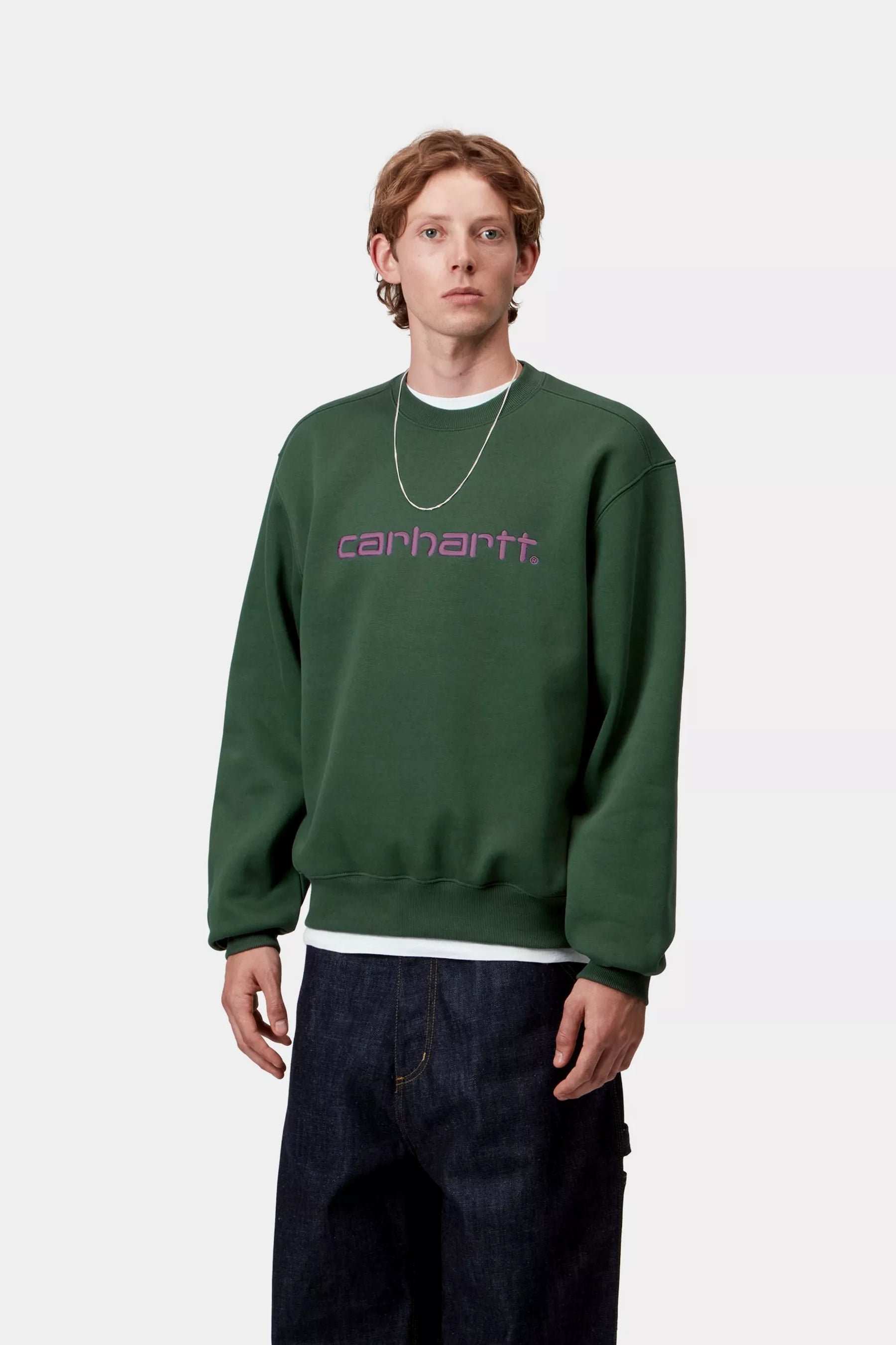 CREW CARHARTT WIP SWEAT SYCAMORE