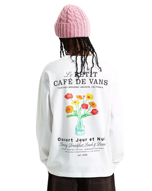 CTA VANS CAFE VANS  L/S WHITE