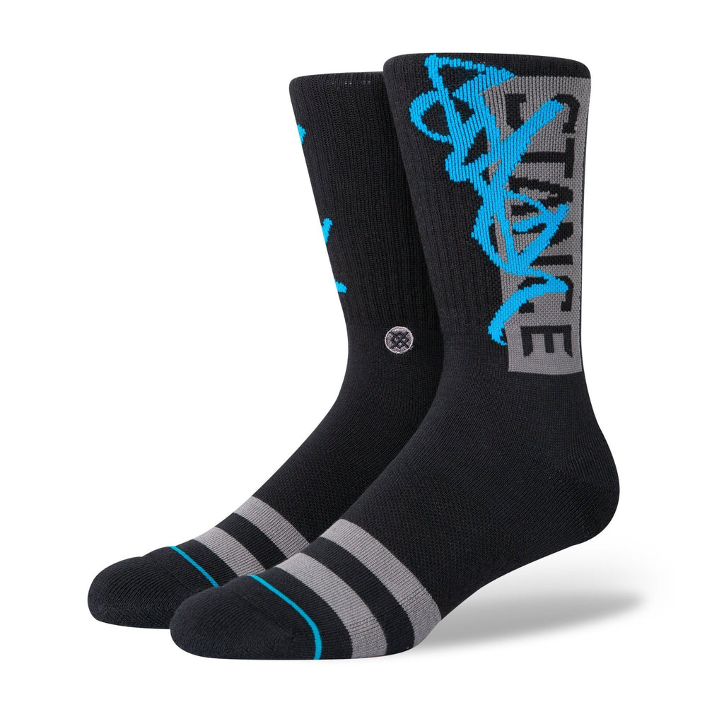 STANCE STASH OG BLACK SOCKS