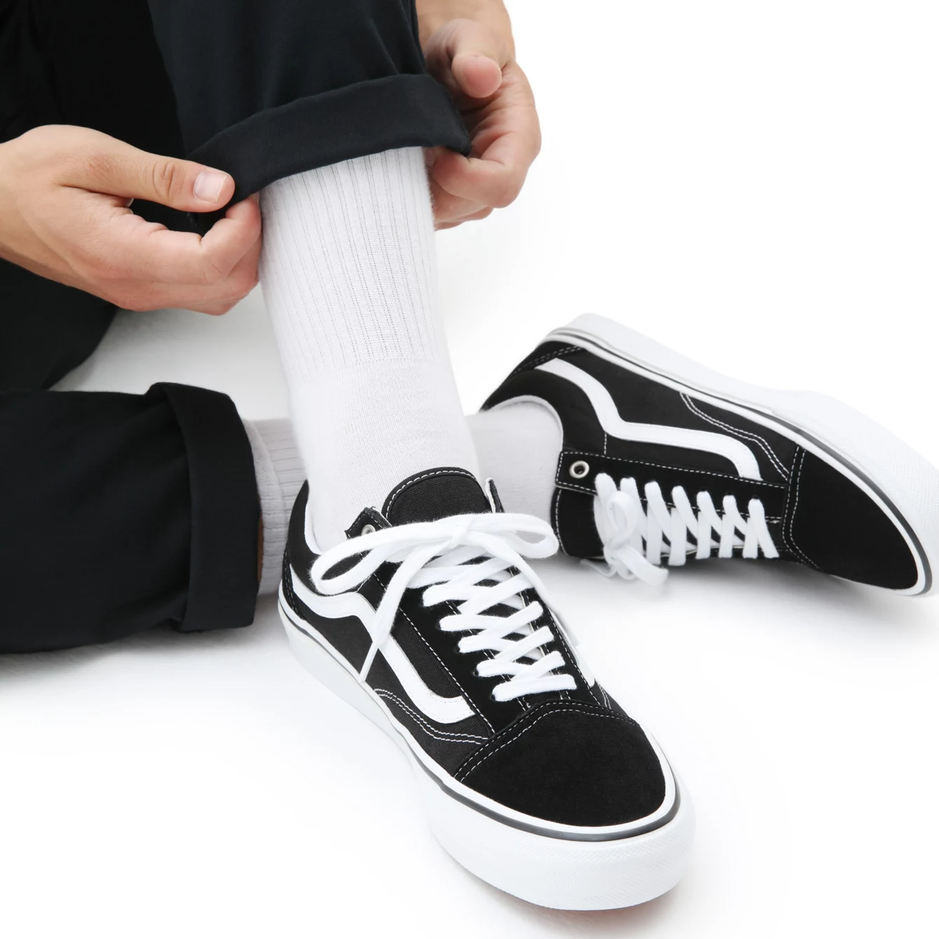 ZAPA VANS SKATE OLD SKOOL BLACK/WHITE