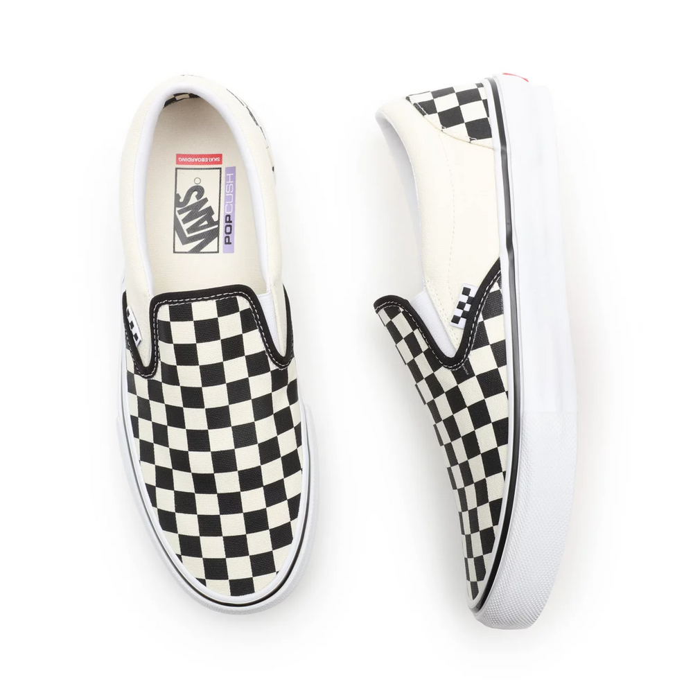 ZAPA VANS SKATE SLIP-ON CHECKER BLK/WHT