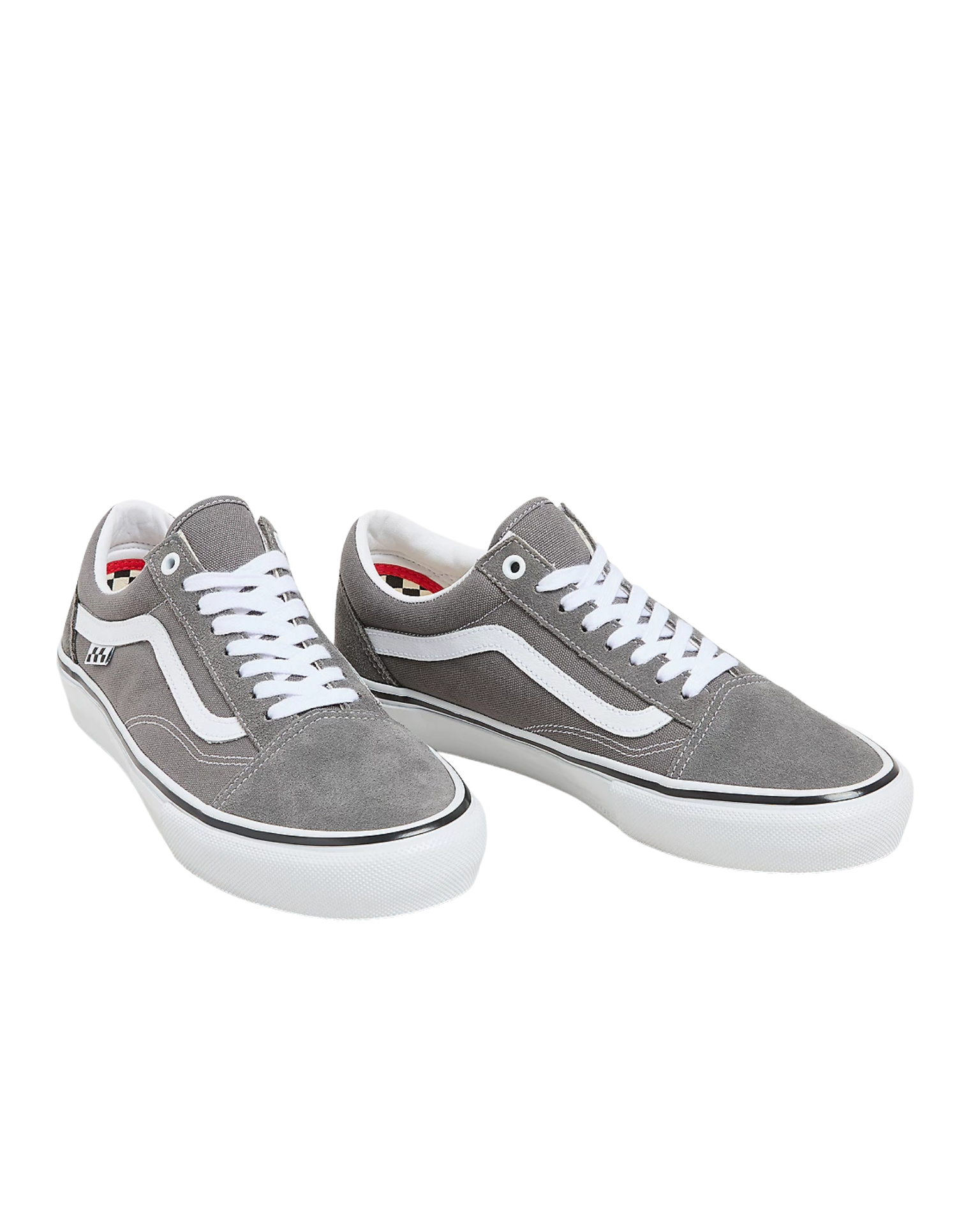 ZAPA VANS SKATE OLD SKOOL PEWTER/WHITE