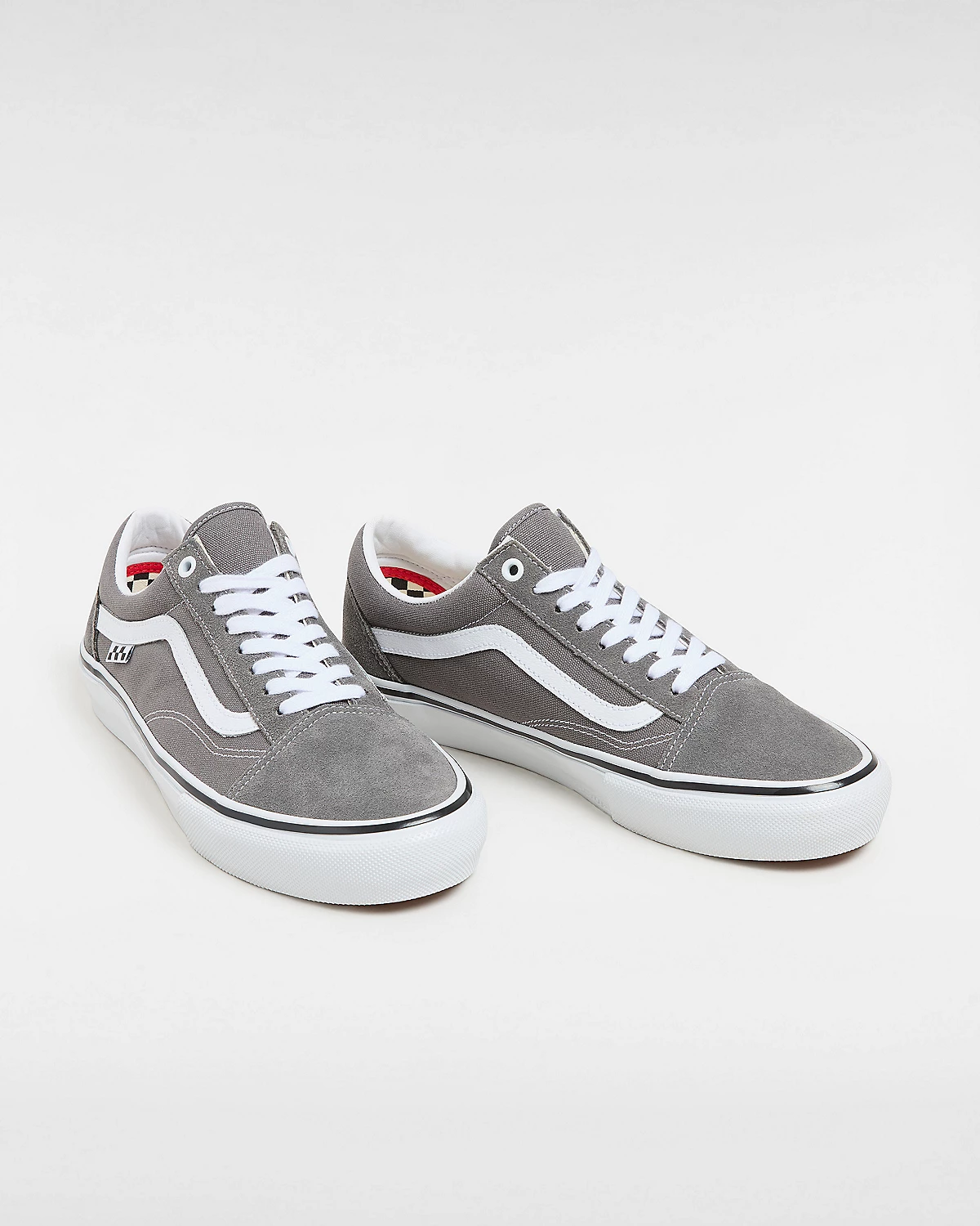 ZAPA VANS SKATE OLD SKOOL PEWTER/WHITE
