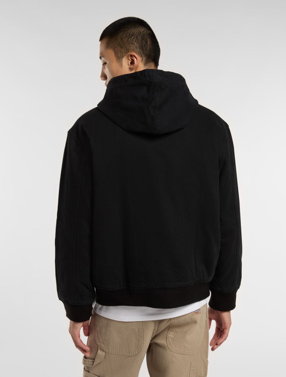 DICKIES HILHAM HOODED CANVAS BLACK