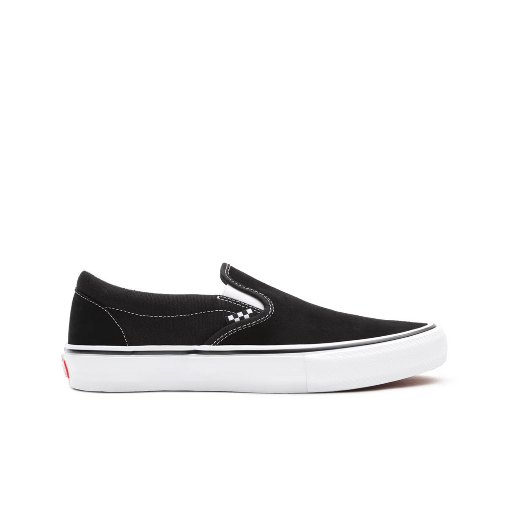 VANS SKATE SLIP-ON BLACK/WHITE
