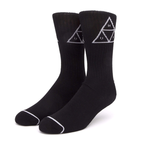HUF TT CREW BLACK SOCKS