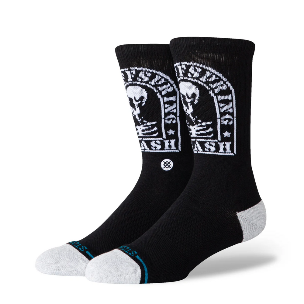 STANCE SMASHED BLACK SOCKS