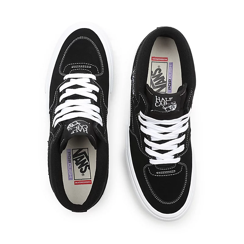 VANS SKATE HALF CAB BLACK/WHITE