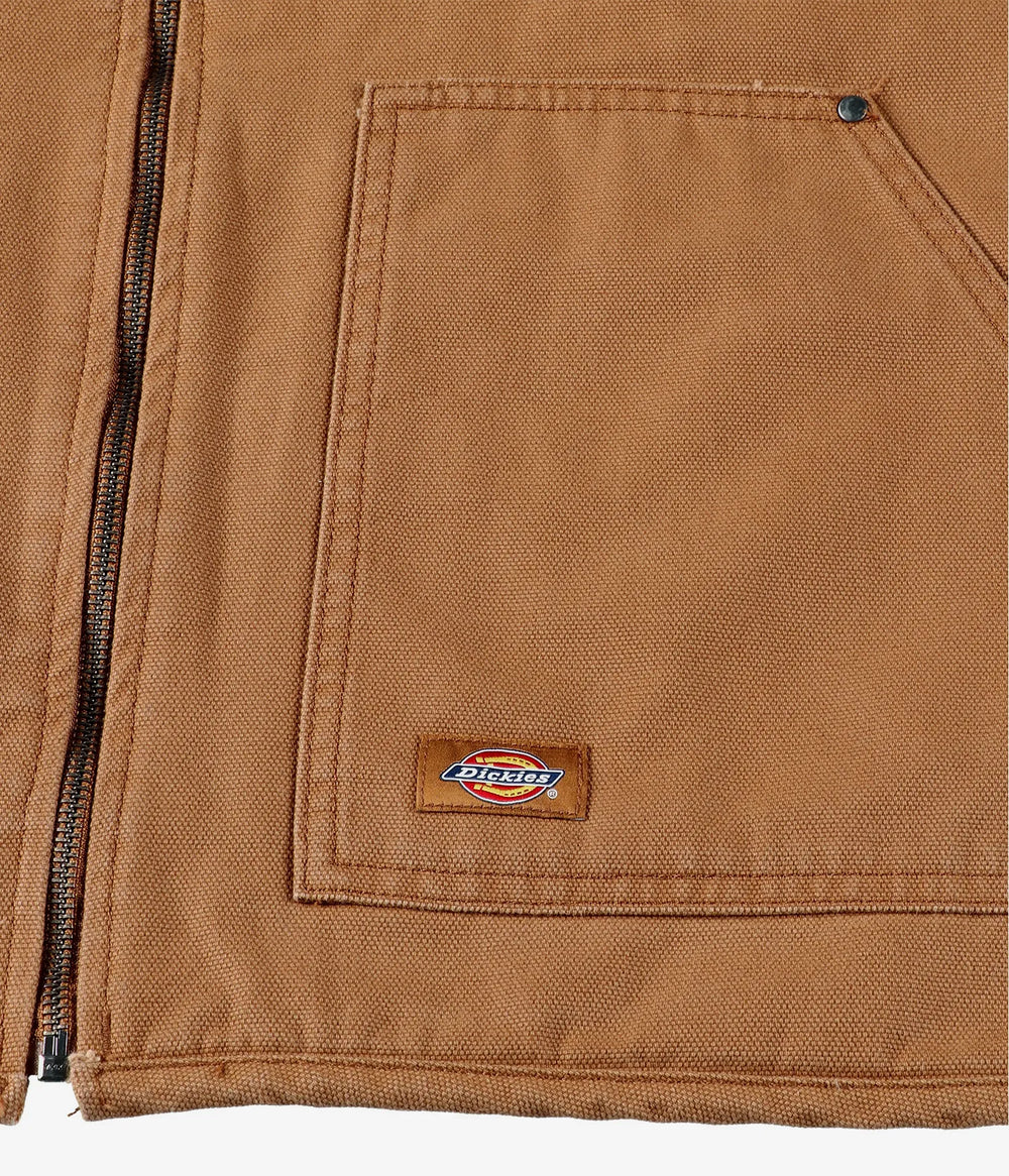 DICKIES X THRASHER VEST BROWN DUCK