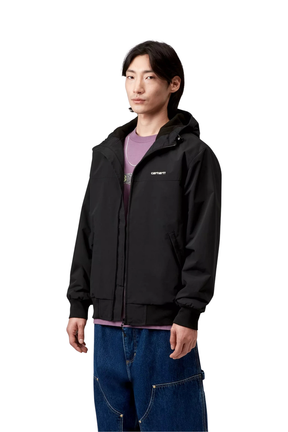 CARHARTT WIP HOODED SAIL BLACK