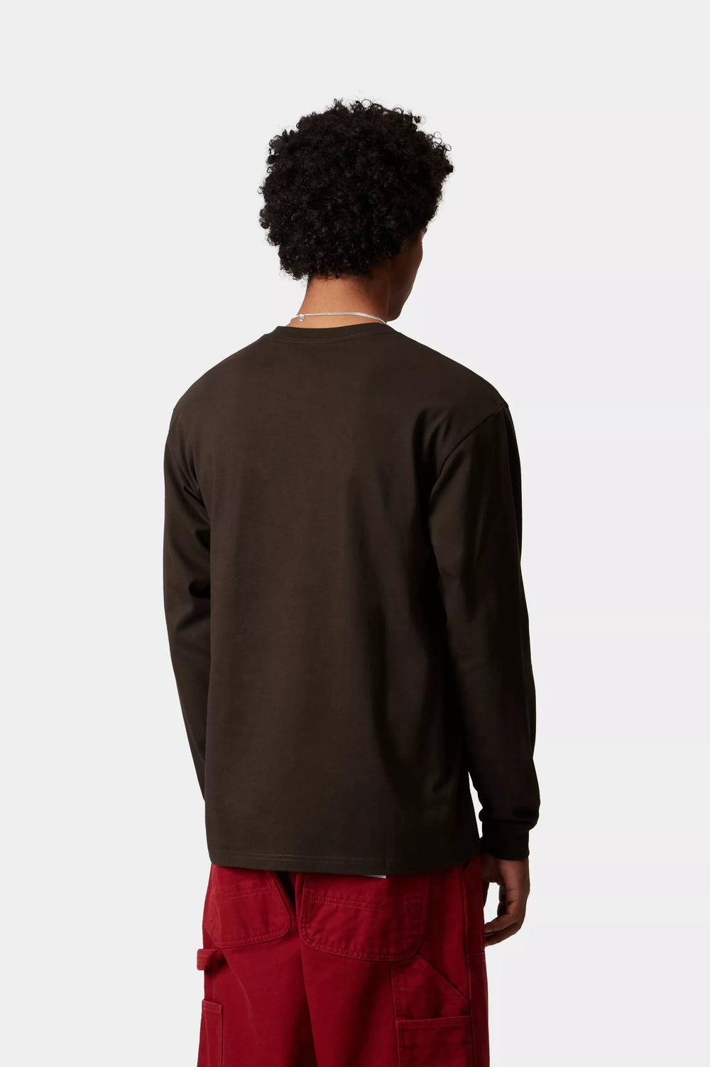 CTA CARHARTT WIP L/S CHASE TOBACCO