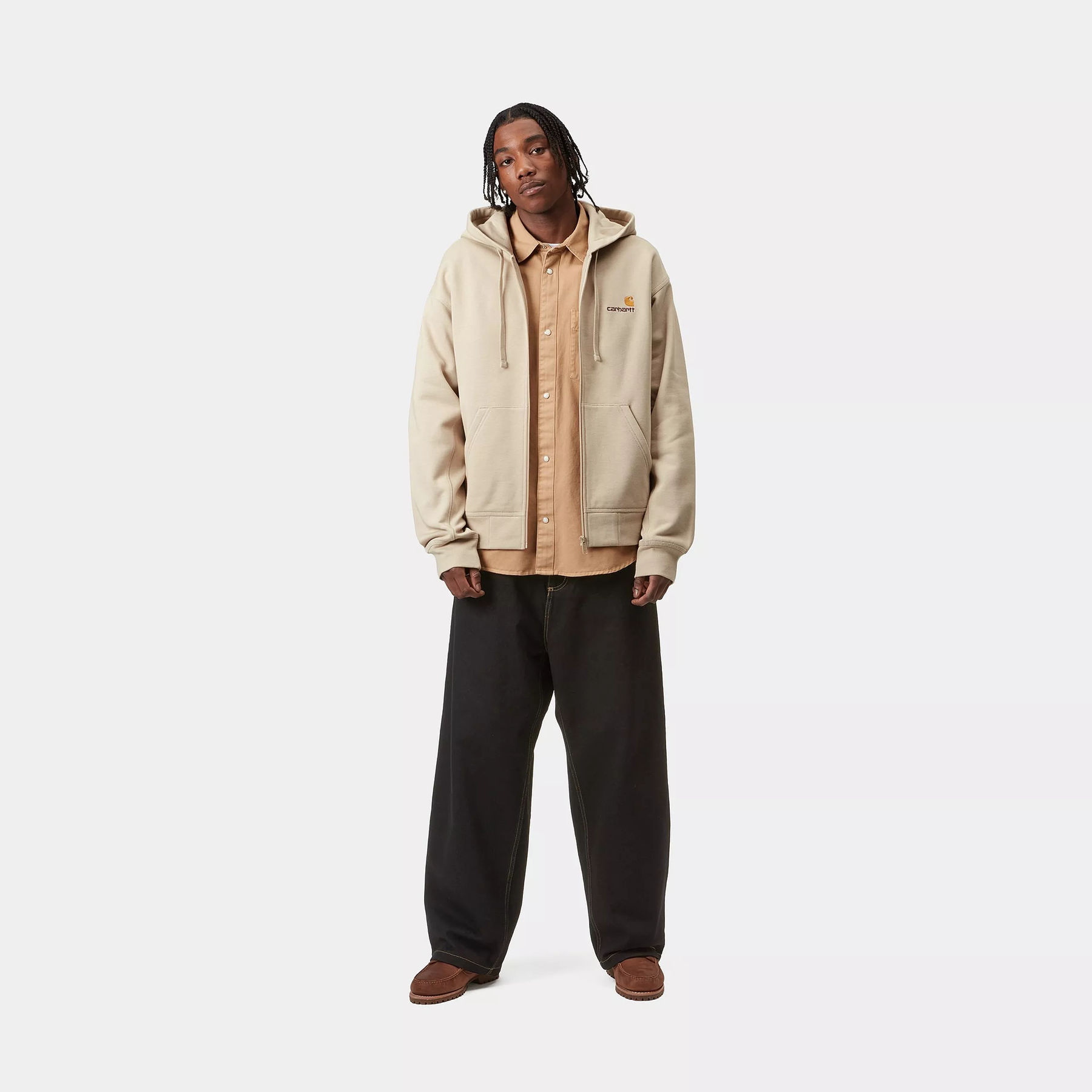 PANT CARHARTT WIP BRANDON BLACK RINSED