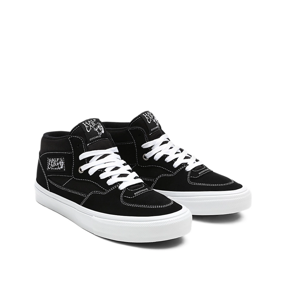 VANS SKATE HALF CAB BLACK/WHITE