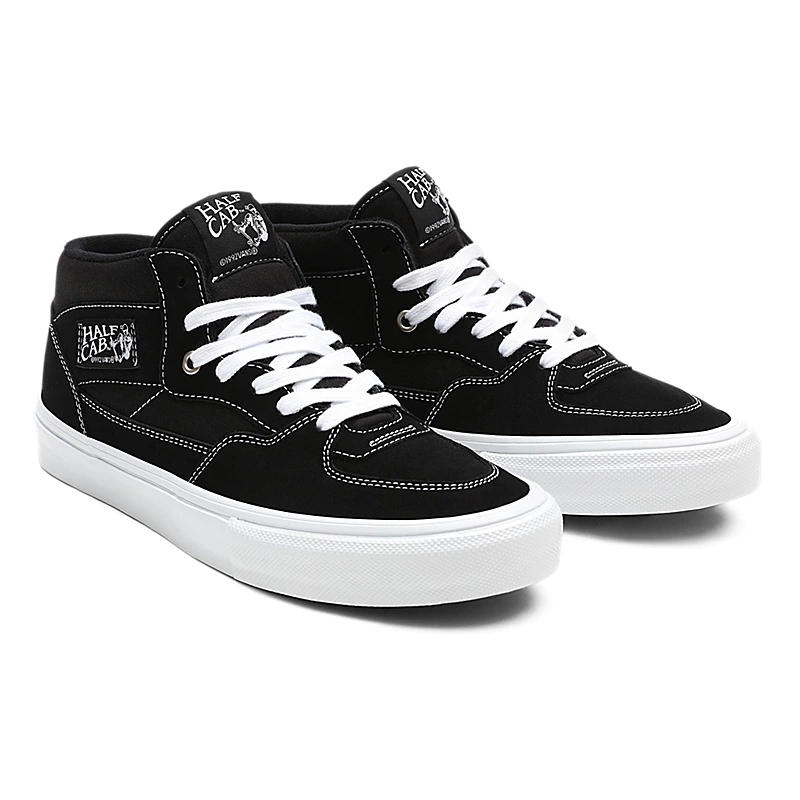 VANS SKATE HALF CAB BLACK/WHITE