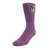 OBEY EYES ICON WINEBERRY SOCKS
