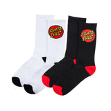 SANTA CLASSIC DOT SOCKS 2 PACK