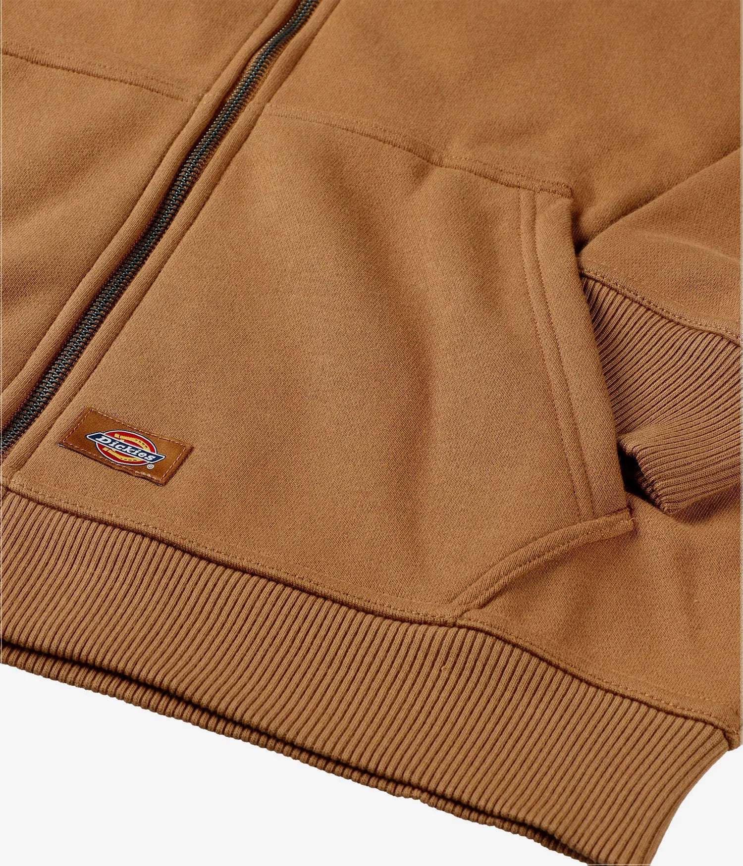 HOOD DICKIES X THRASHER ZIP BROWN DUCK