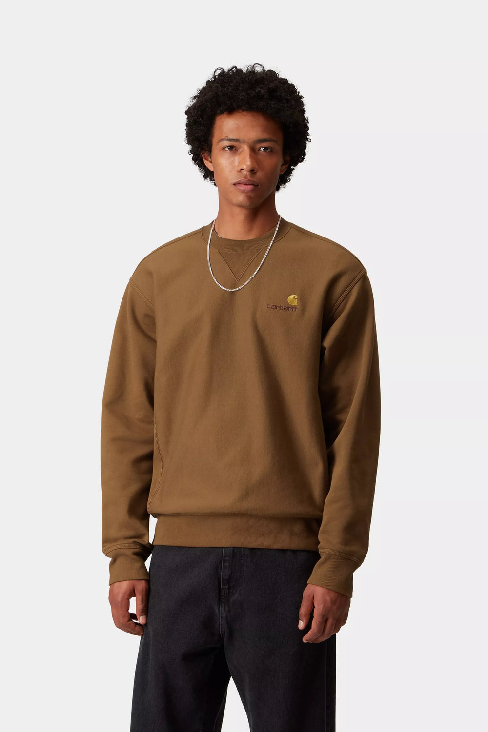 CARHARTT WIP AMERICAN SCRIPT HAMILTON BROWN