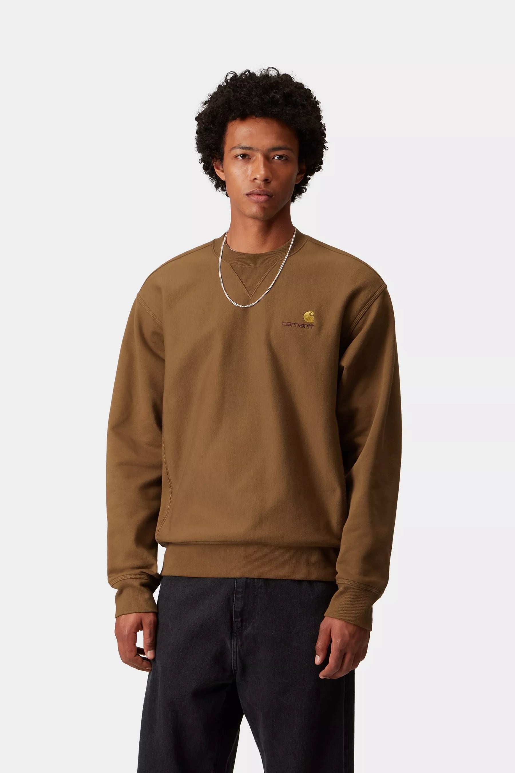 CARHARTT WIP AMERICAN SCRIPT HAMILTON BROWN
