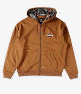 HOOD DICKIES X THRASHER ZIP BROWN DUCK