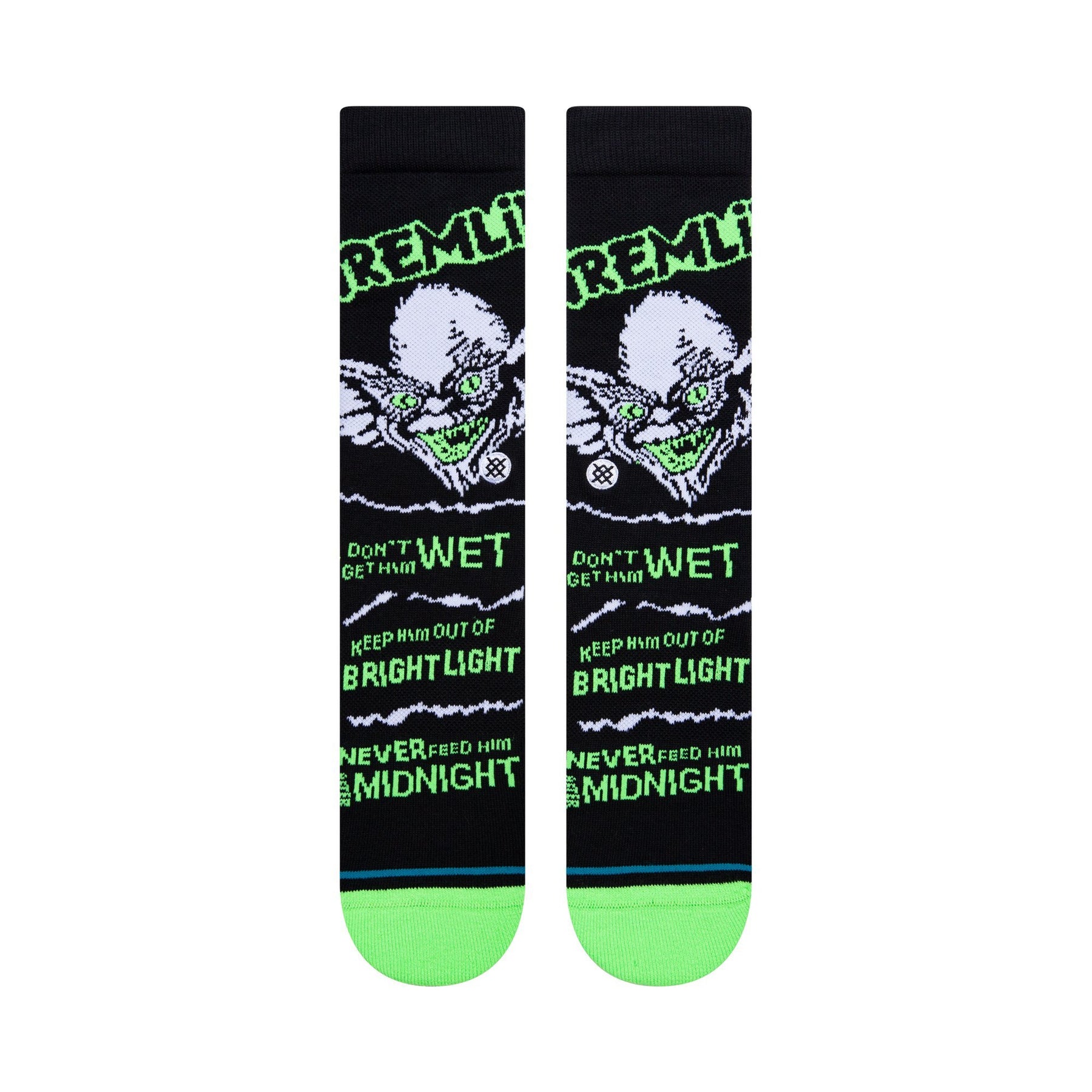 STANCE BRIGHT LIGHT BLK SOCKS