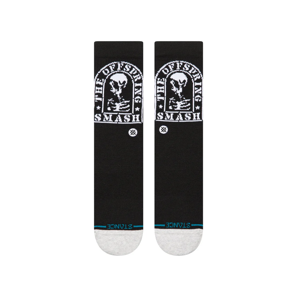 STANCE SMASHED BLACK SOCKS