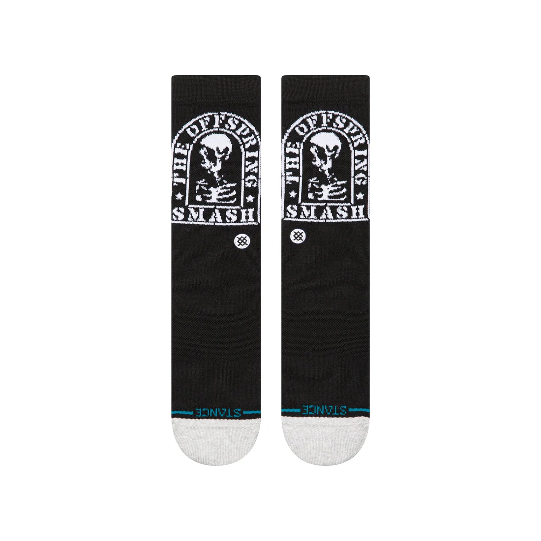 STANCE SMASHED BLACK SOCKS