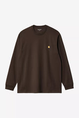 CTA CARHARTT WIP L/S CHASE TOBACCO