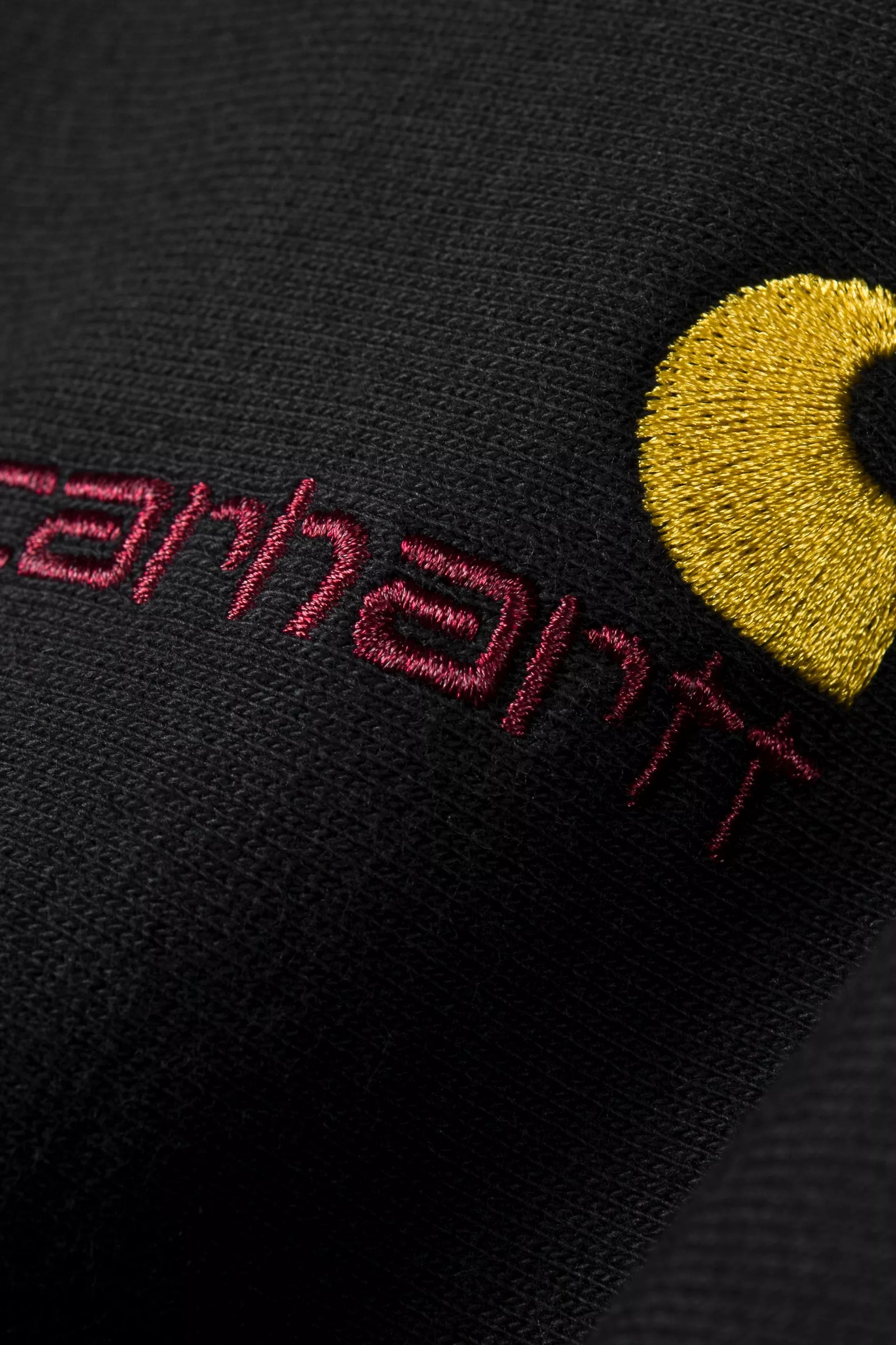 CARHARTT WIP AMERICAN SCRIPT BLACK