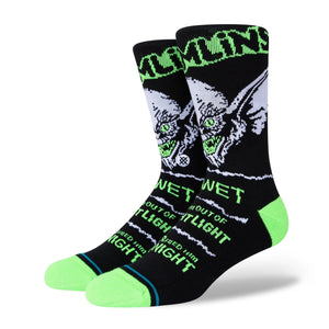 STANCE BRIGHT LIGHT BLK SOCKS
