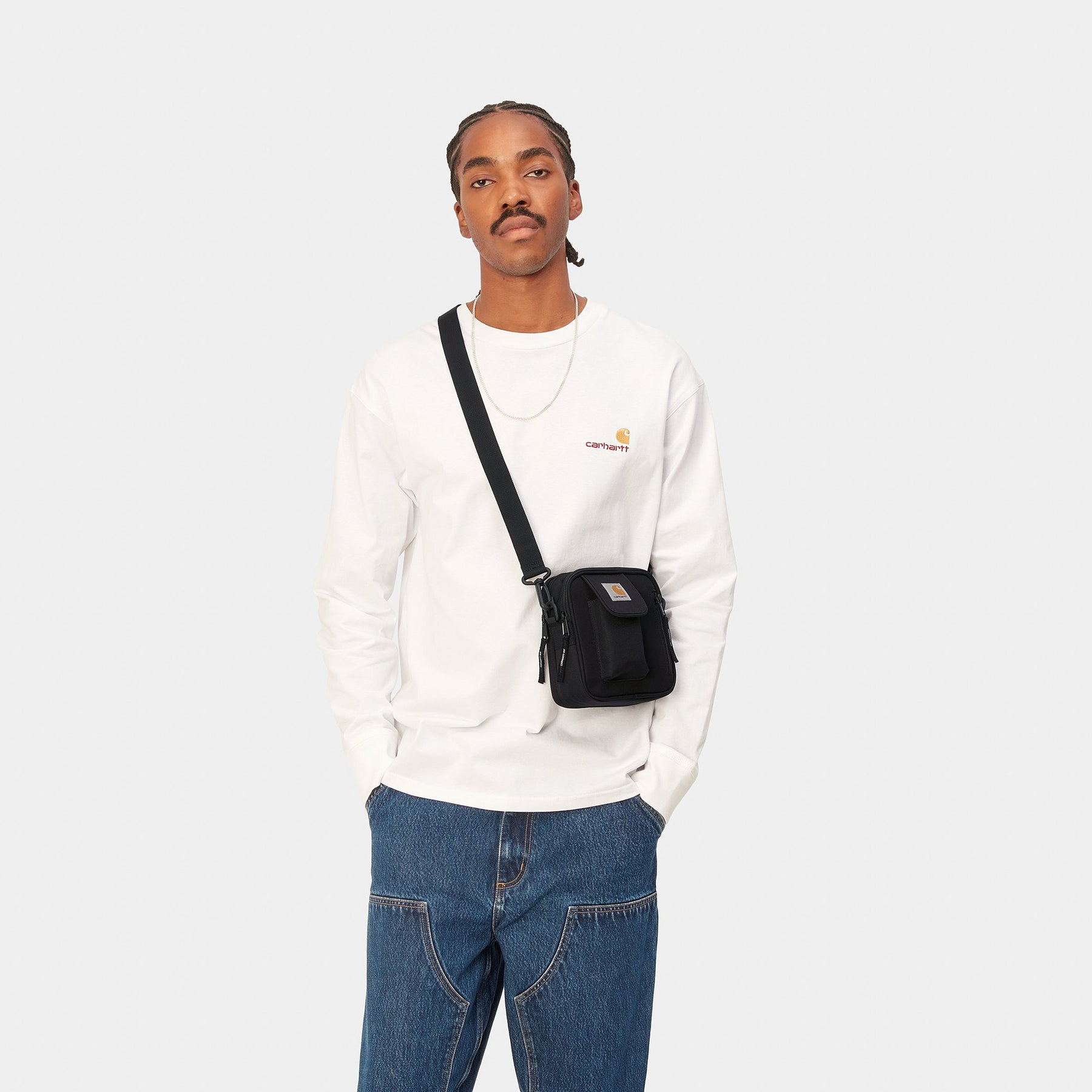 BOLSO CARHARTT WIP ESSENTIALS S BLACK