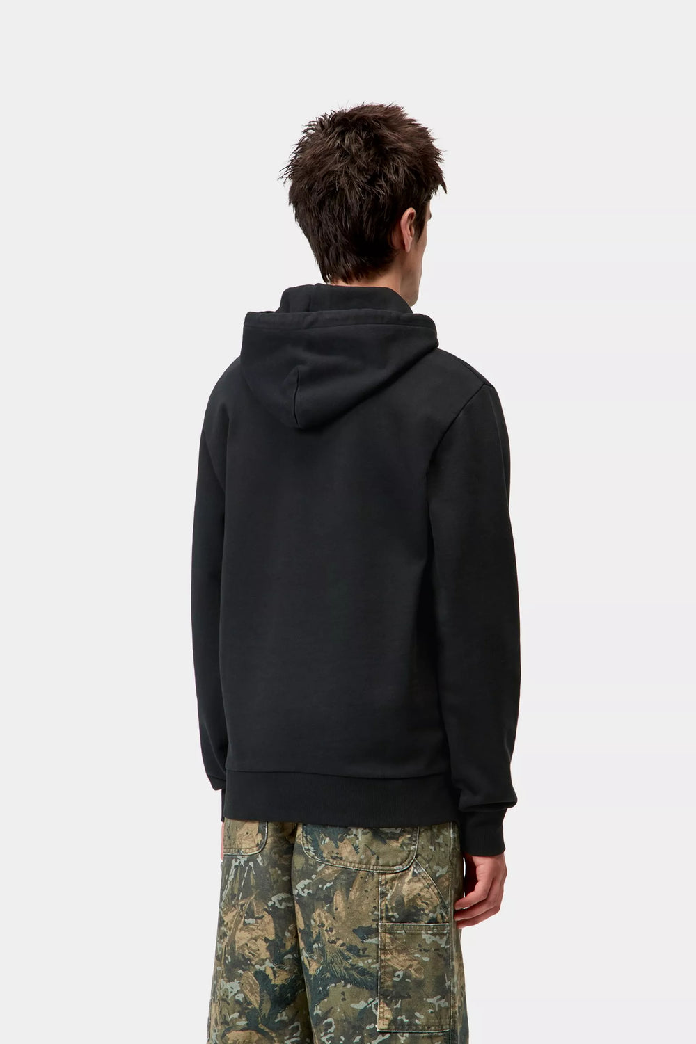 HOOD CARHARTT WIP SCRIPT BLACK