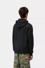 HOOD CARHARTT WIP SCRIPT BLACK