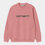 CARHARTT WIP SWEAT DUSTY ROSE