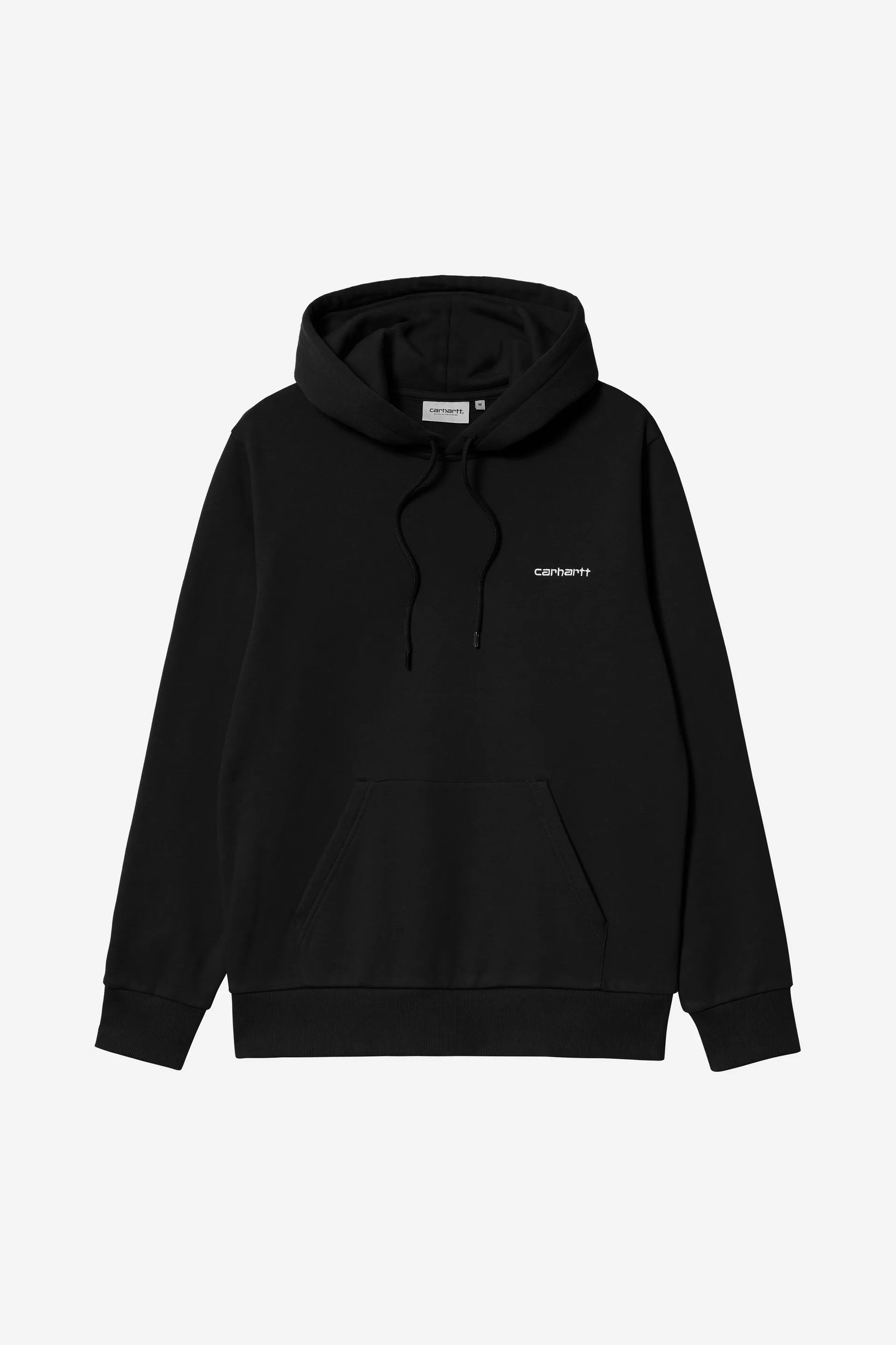 HOOD CARHARTT WIP SCRIPT BLACK