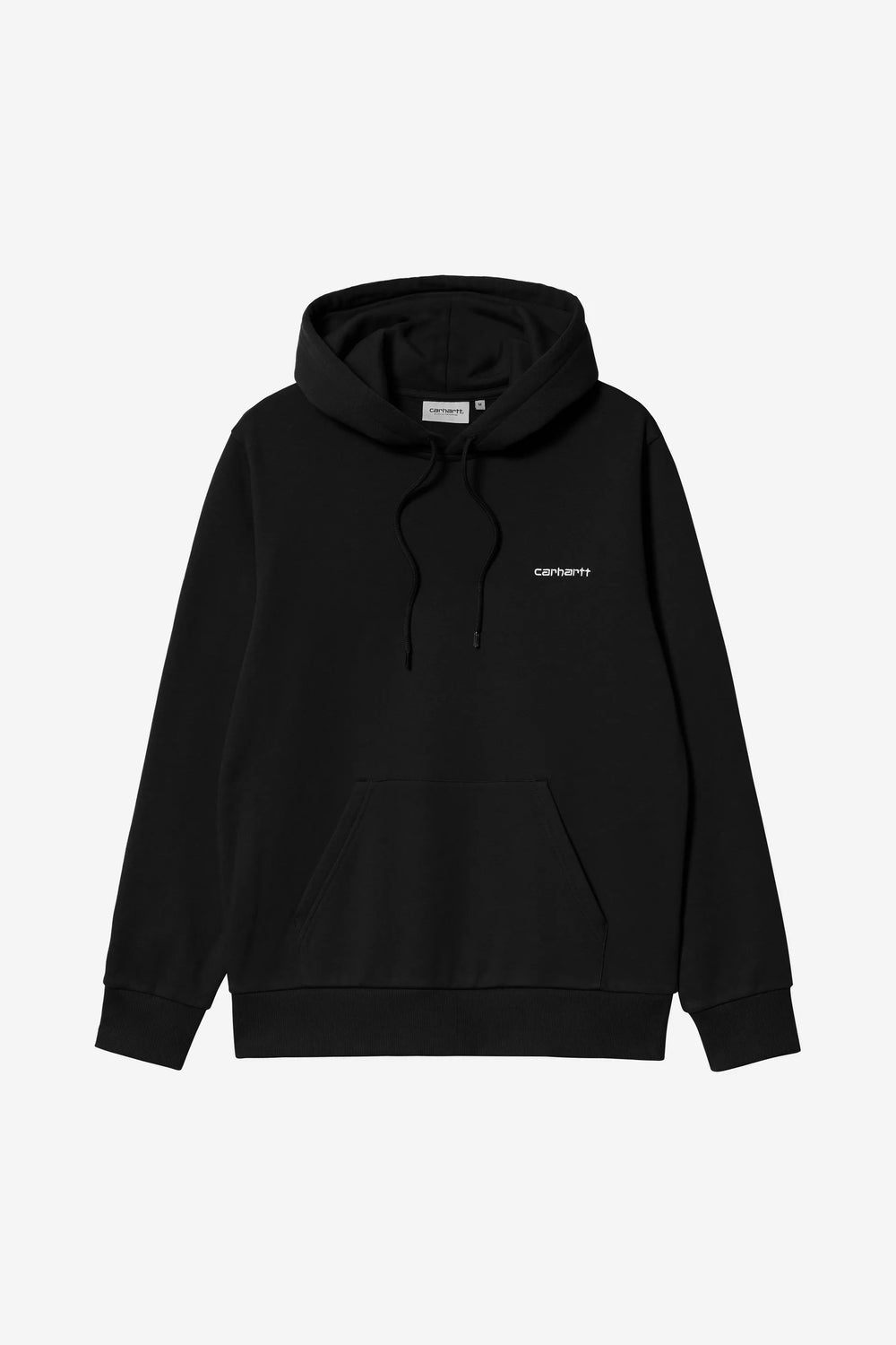 HOOD CARHARTT WIP SCRIPT BLACK