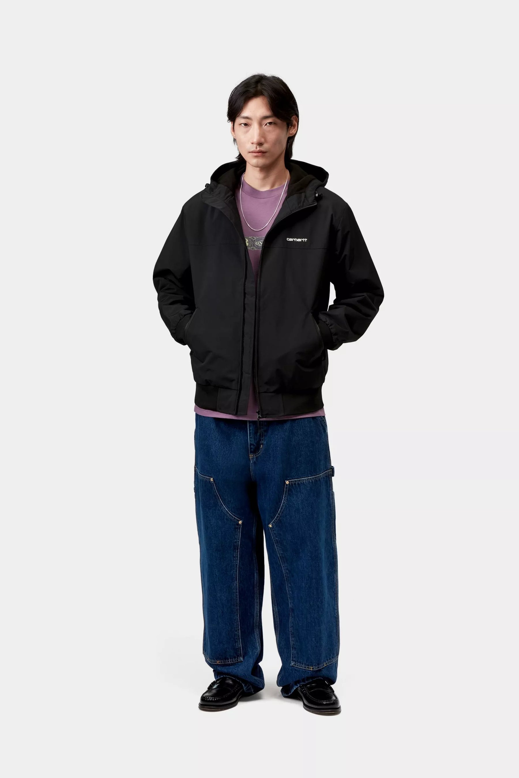 CARHARTT WIP HOODED SAIL BLACK