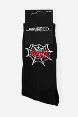 WASTED WITCH BLACK SOCKS