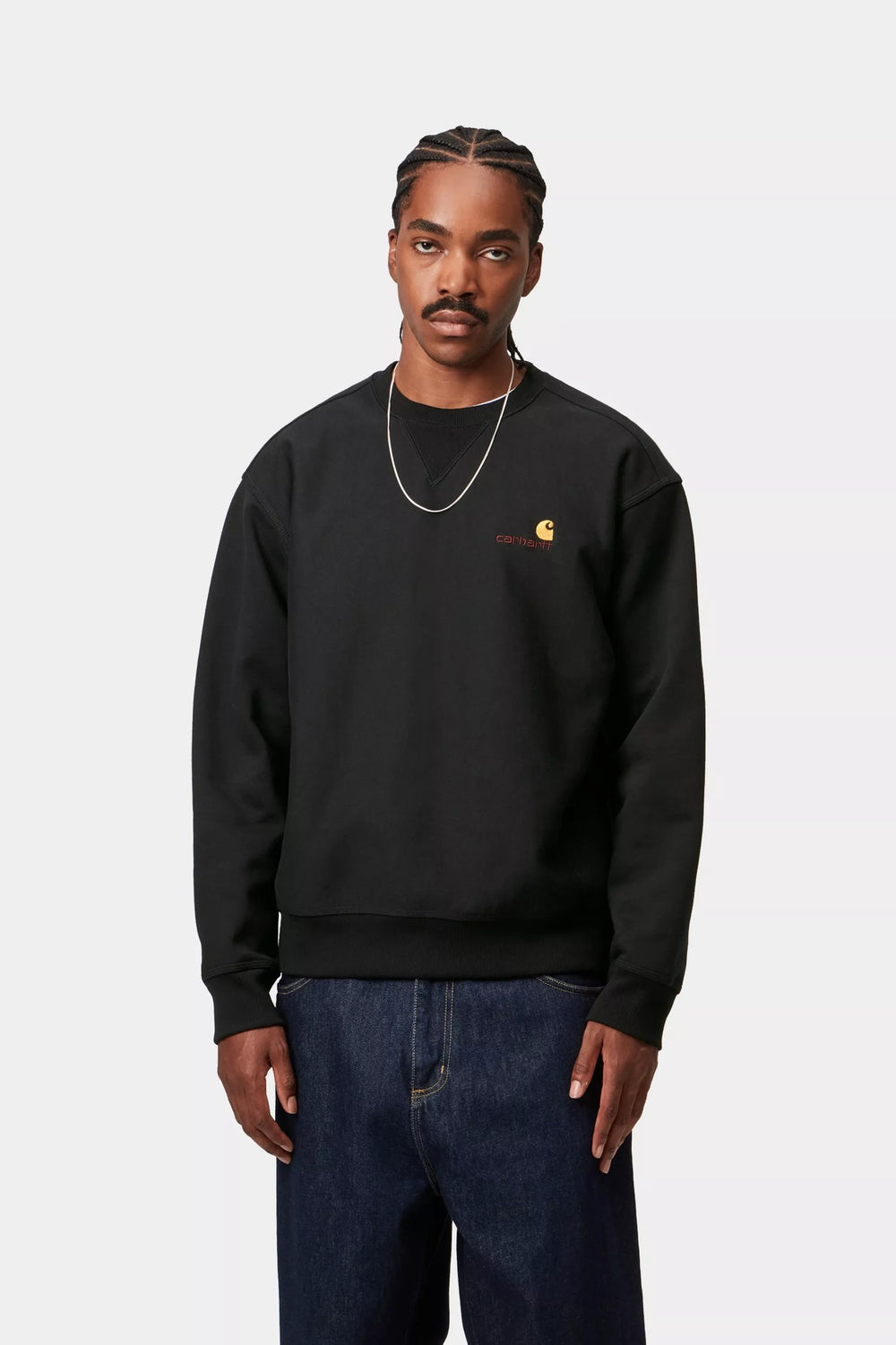 CARHARTT WIP AMERICAN SCRIPT BLACK