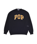 CREW POP ARCH KNITTED BLACK