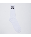CALCETINES OBEY EYES ICON WHITE
