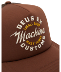 GORRA DEUS AMPED CIRCLE TRUCKER CHOCOLAT