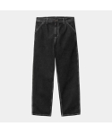 PANT CARHARTT WIP SIMPLE BLACK STONE