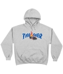 HOOD THRASHER COP CAR GRY