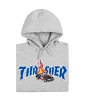 HOOD THRASHER COP CAR GRY